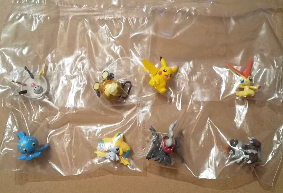 新品 ピカチュウ これなんのカギ フィギュア クレッフィ デデンネ マナフィ ジラーチ ビクティニ ダークライ チゴラス ポケットモンスターxy の落札情報詳細 ヤフオク落札価格情報 オークフリー スマートフォン版