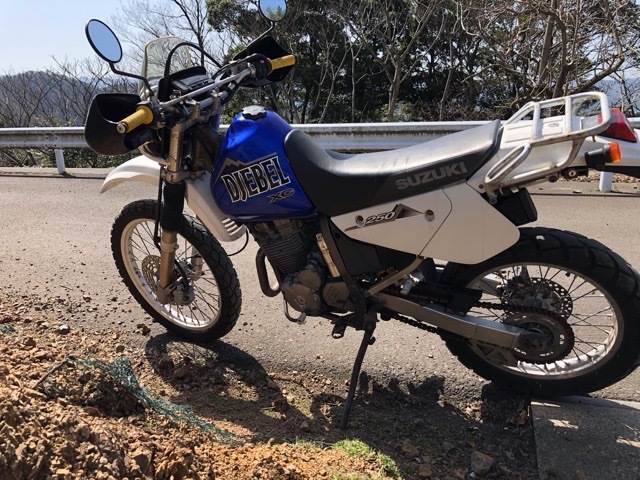 ジェベル250XC DJEBEL ブルー ETC付き！！の落札情報詳細 - Yahoo