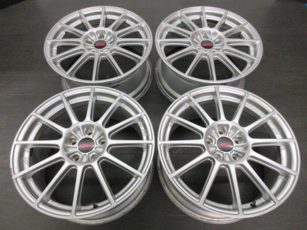 スバル STI 純正 BBS、18インチ ホイール シルバー 5穴 2025年最新】Yahoo!オークション -sti純正bbs 18インチの中古品