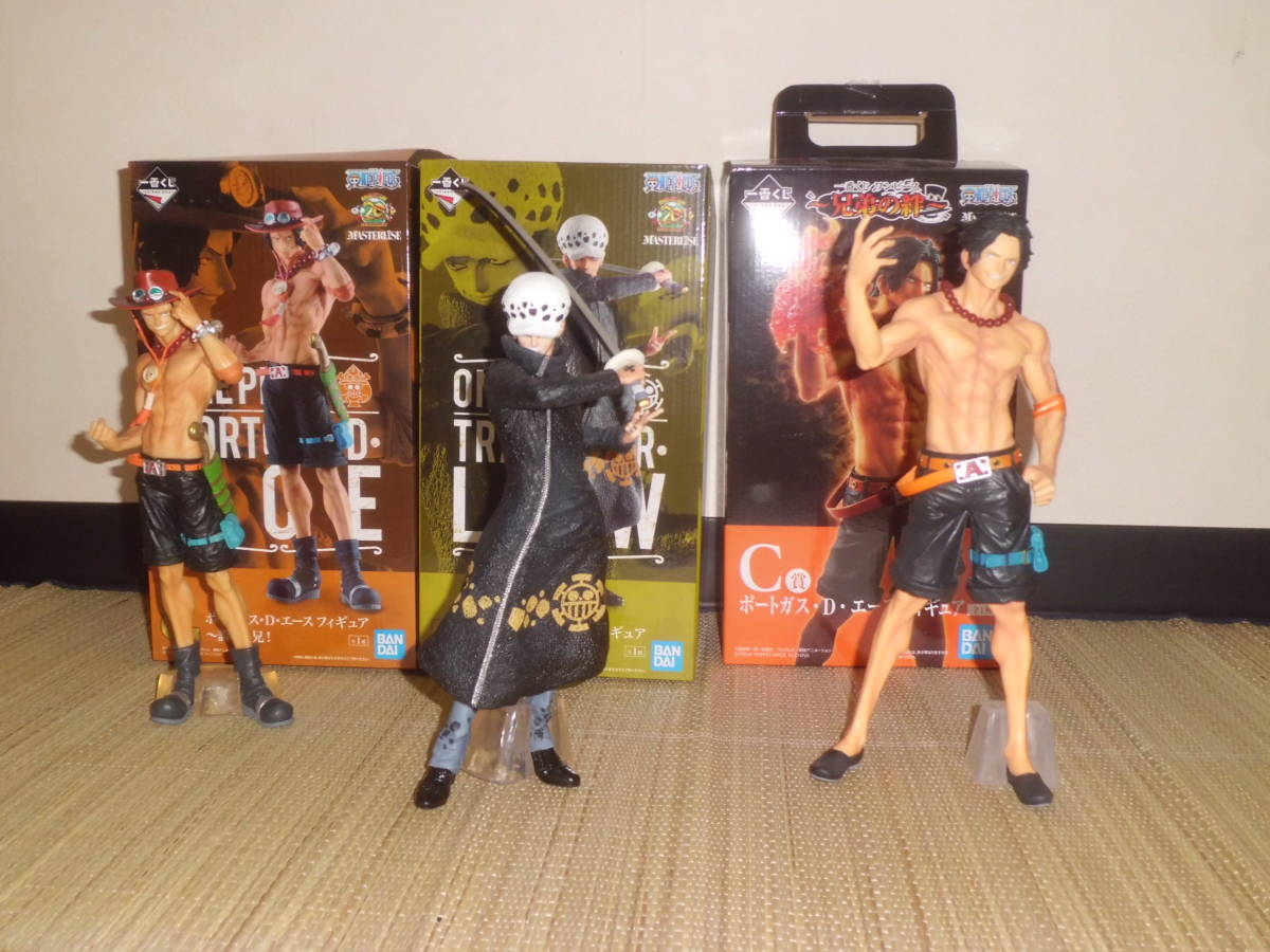 ワンピース 一番くじ 3体 セット D賞 トラファルガー ロー C賞 エース 兄弟の絆 Masterlise の落札情報詳細 ヤフオク落札価格情報 オークフリー スマートフォン版