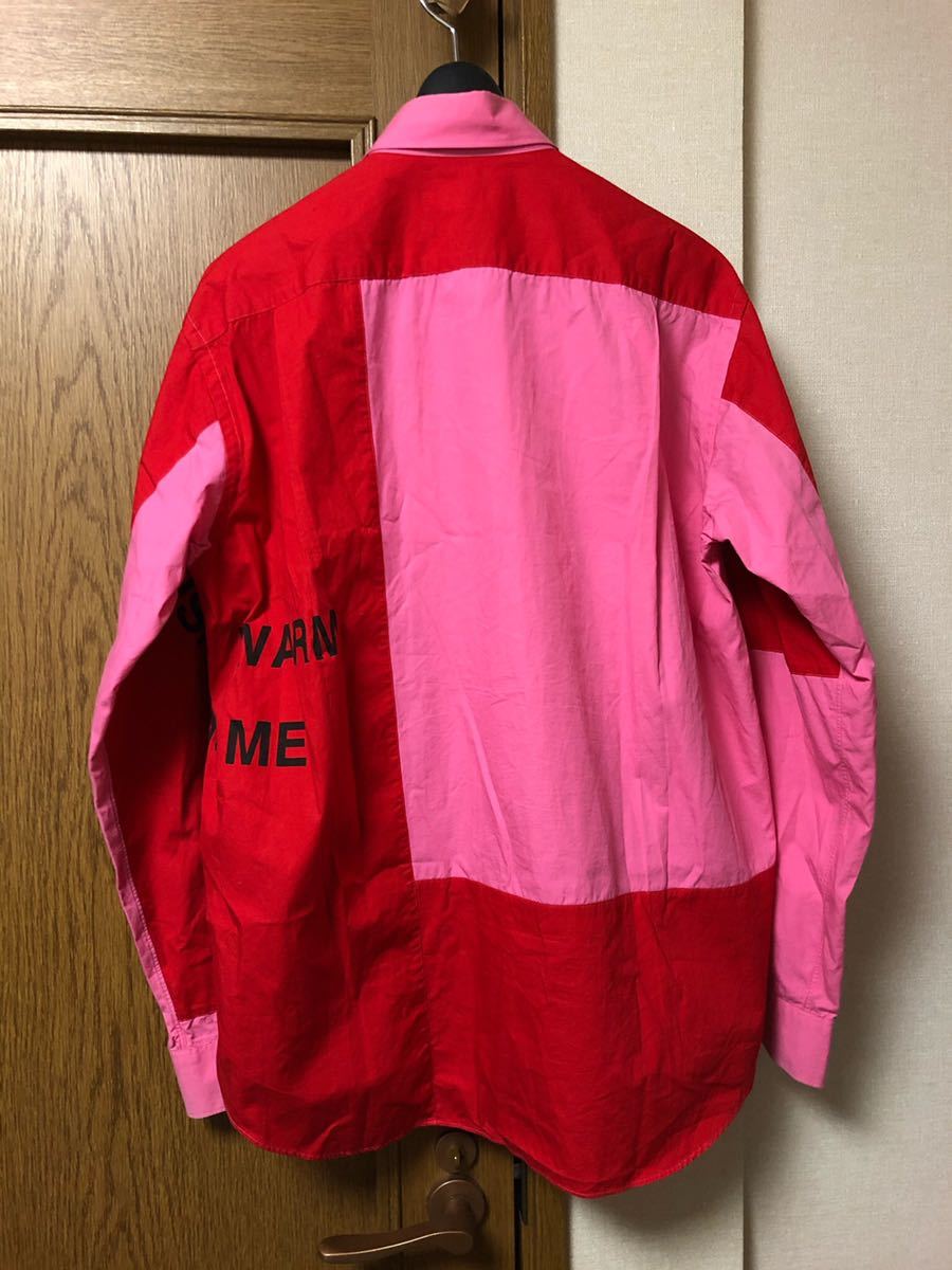 JUNYA WATANABE MAN AD2001 アーカイブ メッセージ シャツ 2002SS