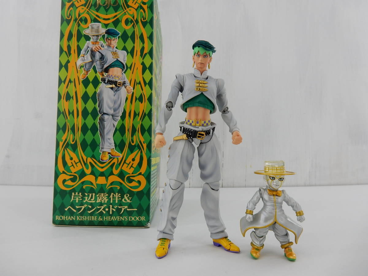 28 60 超像可動 ジョジョ ４部 岸辺露伴 ヘブンズドアー 0430 の落札情報詳細 ヤフオク落札価格情報 オークフリー スマートフォン版