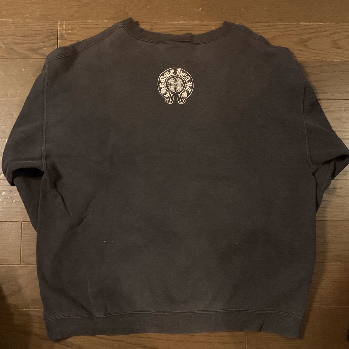 90' クロムハーツ スウェット L Chrome Hearts Crew Neck Sweat