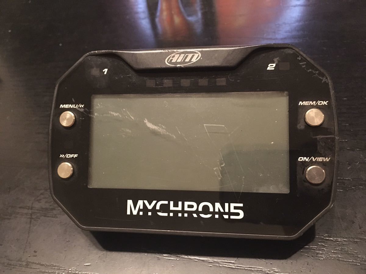 MYCHRON5s デジタルメーター レーシングカート AIM MYCHRON5 レーシングカート MyChron 5S Data Logger & Lap Timer