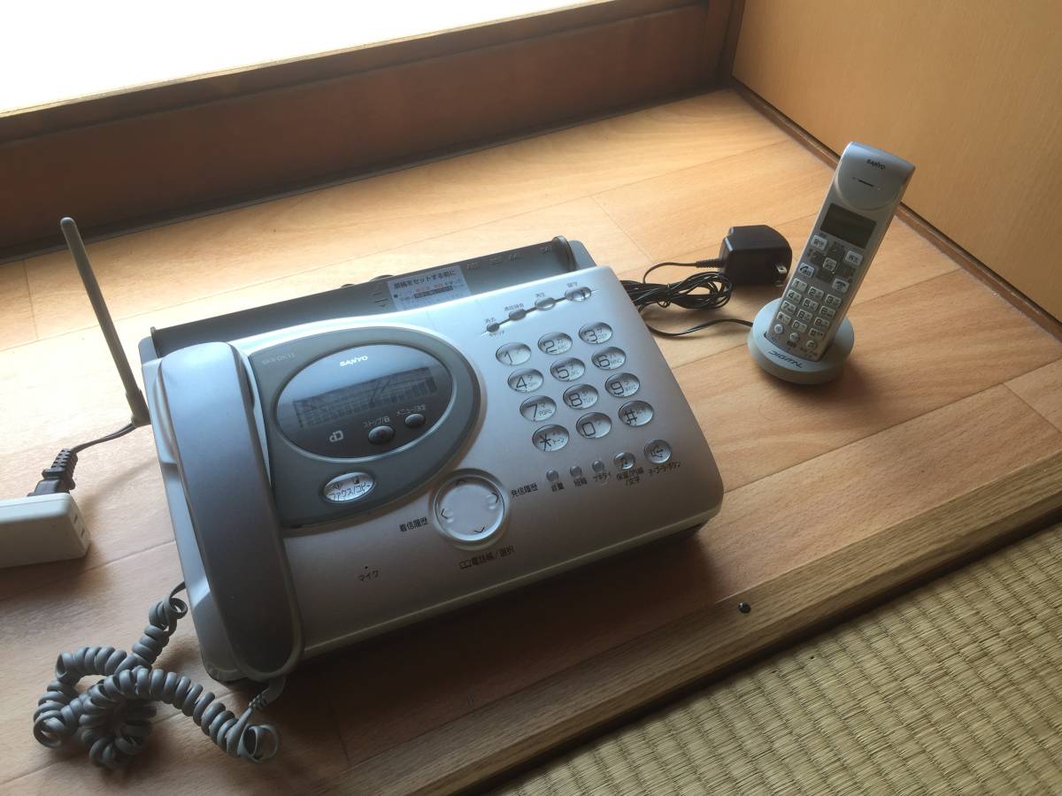 サンヨー SFX-DK13 （SANYO B4感熱紙対応 電話機ファクシミリ SFX K-12  