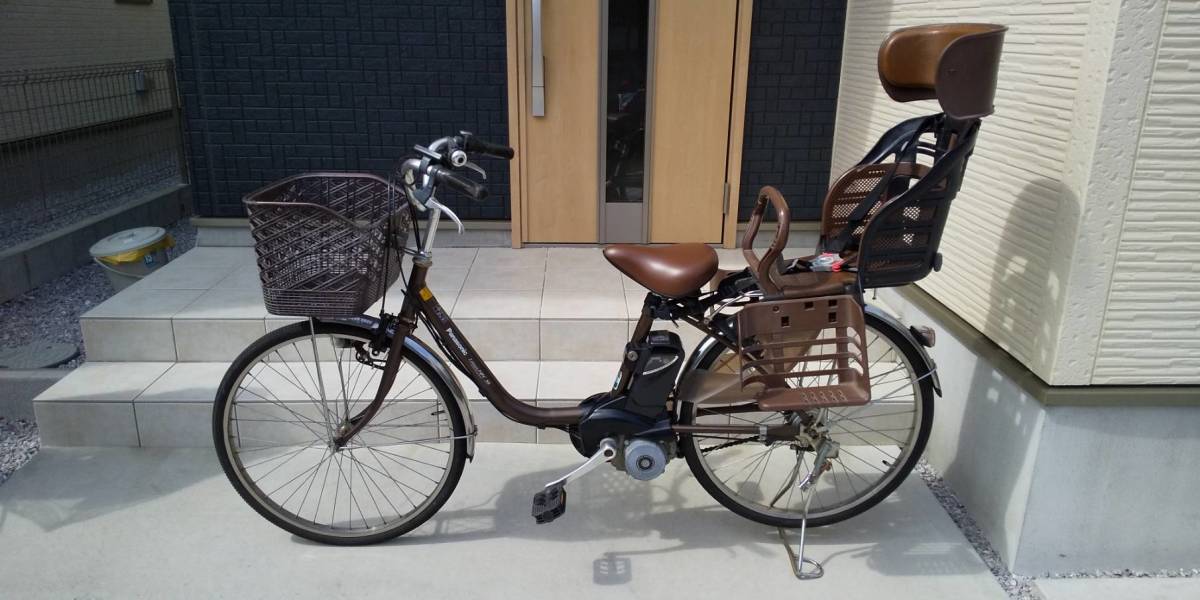 電動自転車 Panasonic Lithium vivi SS ブラウン 60 Panasonic Lithium