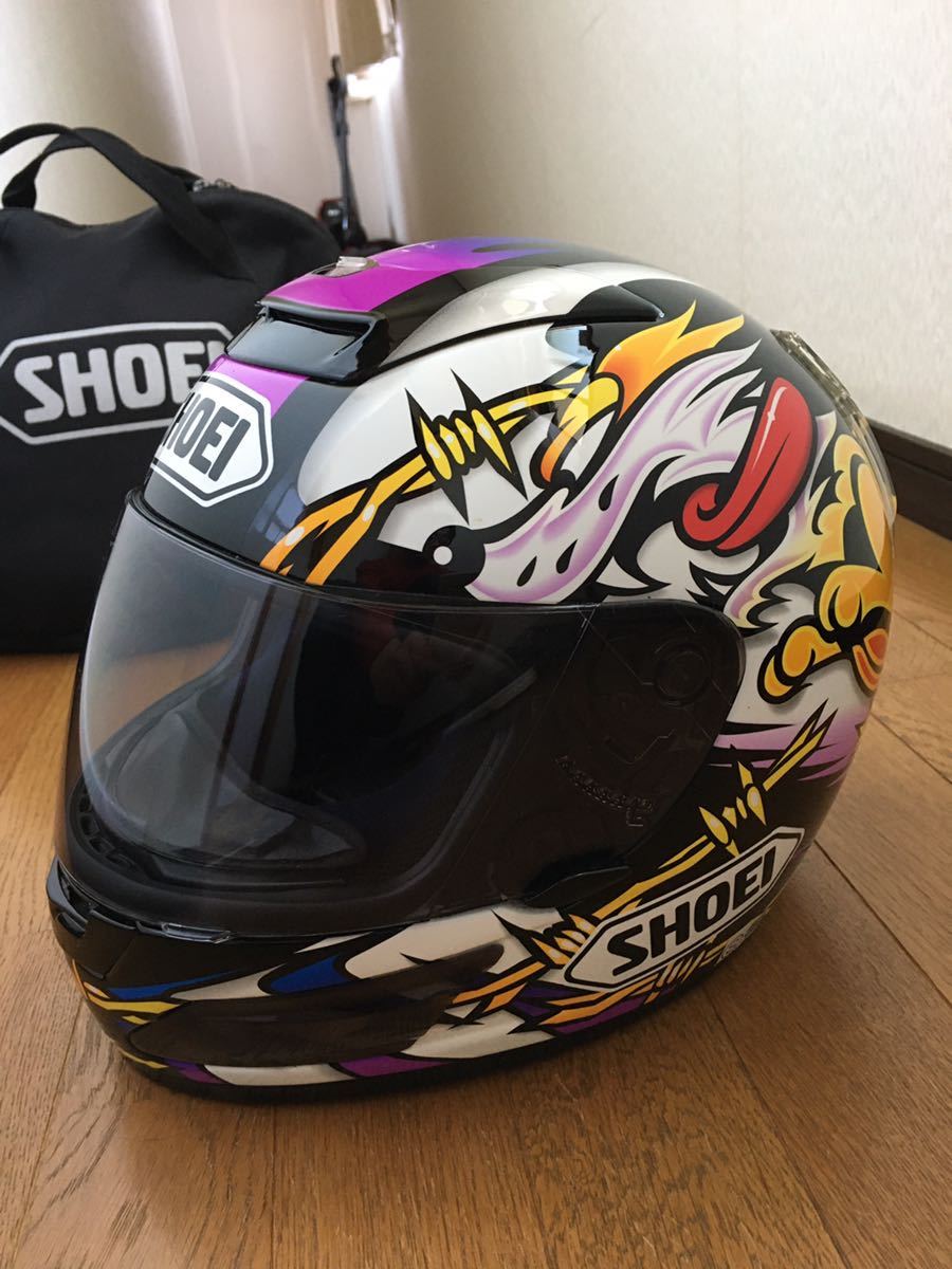 SHOEI X-8 SP-Ⅱ NOBBY 上田 昇 レプリカ フルフェイス ヘルメット