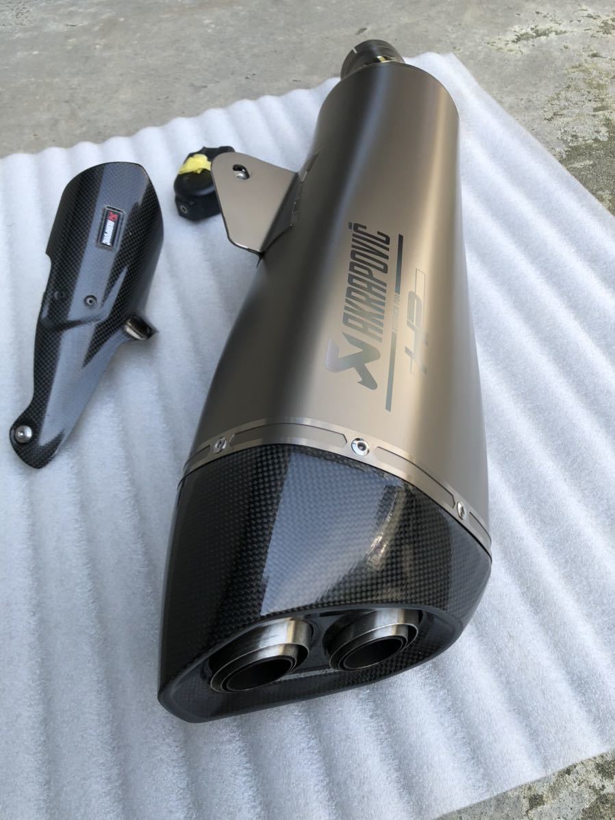 R1250RS /Rアクラポビッチ スリップオン マフラー BMW純正オプション