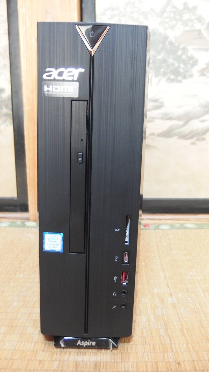 送料込み Acer 第8世代 I3 8100 Nvme Ssd 256gb Hdd 1tb搭載 Aspire Xc 5 N38f スリム型 デスクトップpc メンテ済み 中古 の落札情報詳細 ヤフオク落札価格情報 オークフリー スマートフォン版