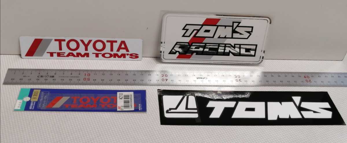 トヨタ チーム トムス TOYOTA TEAM TOM'S ステッカー 当時物の落札情報