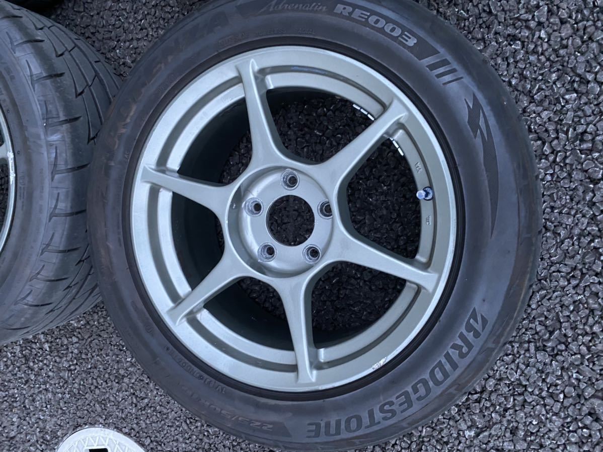 P1 Racing  7J+45 15インチ　5H 114.3 JDM Buddy Club P1 Racing Lightweight 15 7J +45 5x114.3 Kosei