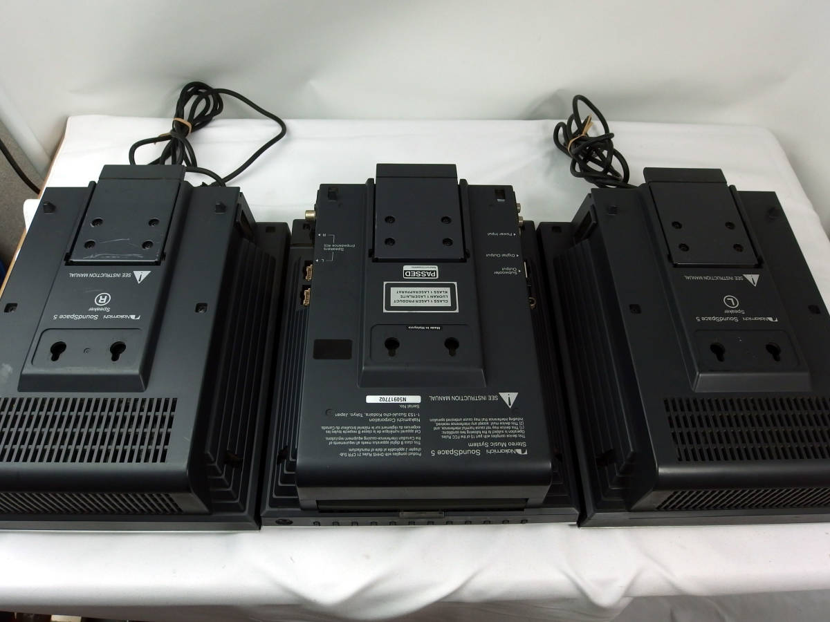 ボタン一部不具合あり]Nakamichi SoundSpace5 CDコンポ 【公式通販】