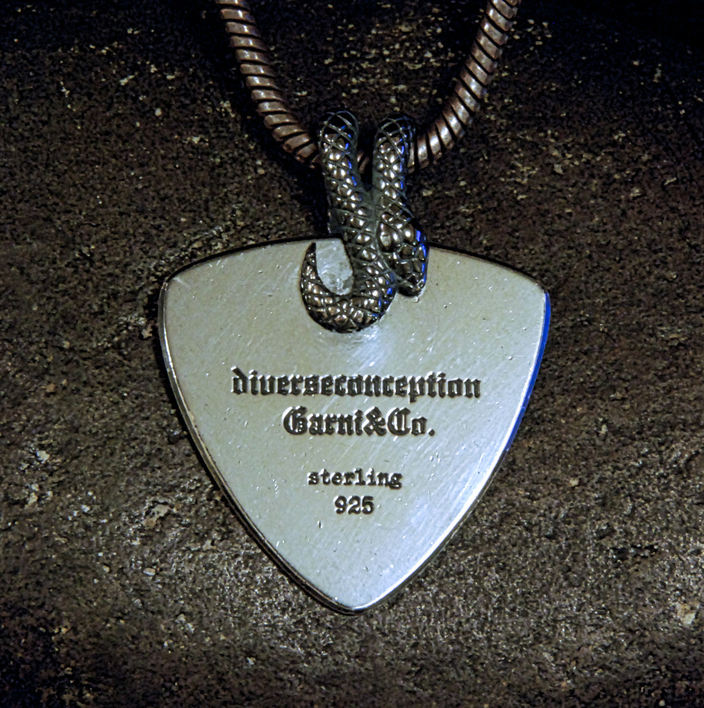 ガルニ ピック型ネックレス シルバー ガルニ ピック型ネックレス シルバー