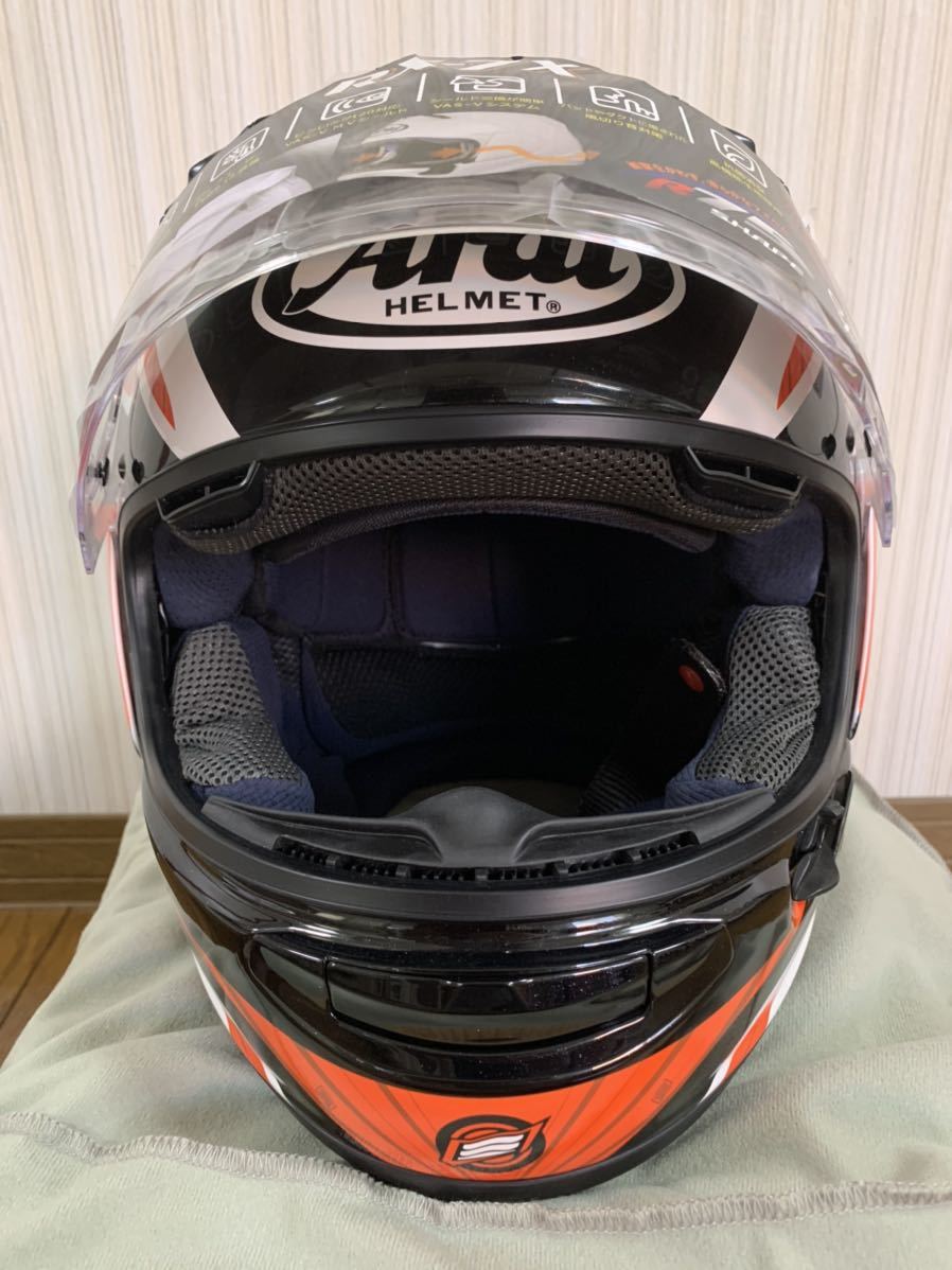 美品 Arai アライ HYOD コラボヘルメット RX-7X 57.58cmの落札情報詳細 