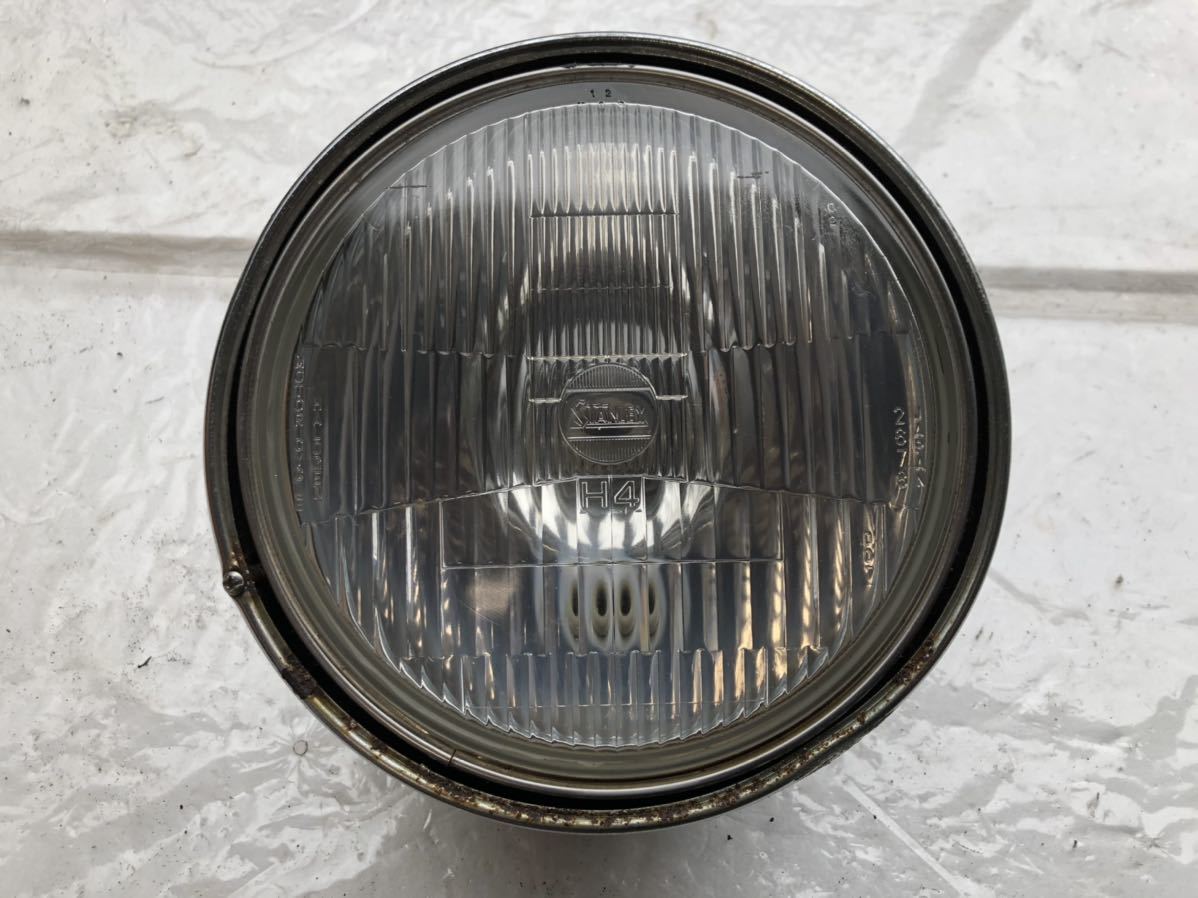 ゼファー400 マーシャルヘッドライト　純正ステー付き ゼファー400 マーシャルヘッドライト純正ステー付き