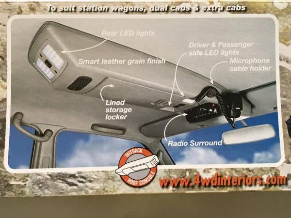 ルーフコンソール ハイラックス125系 （新品】HILUX revo