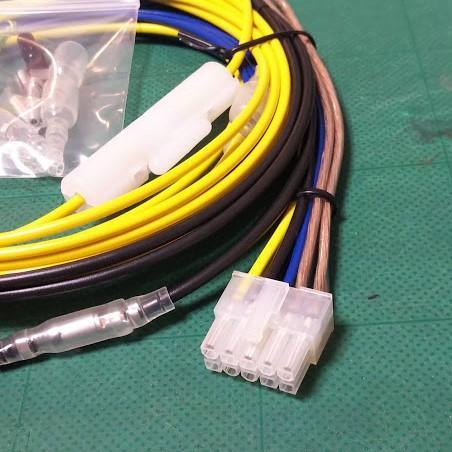 新品】ダイナクエストDYNAQUEST DQC800Bウーハー用 電源配線 3.5mの