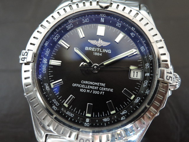 1円～ ブライトリング BREITLING ウイングス A10350 メンズ クオーツ