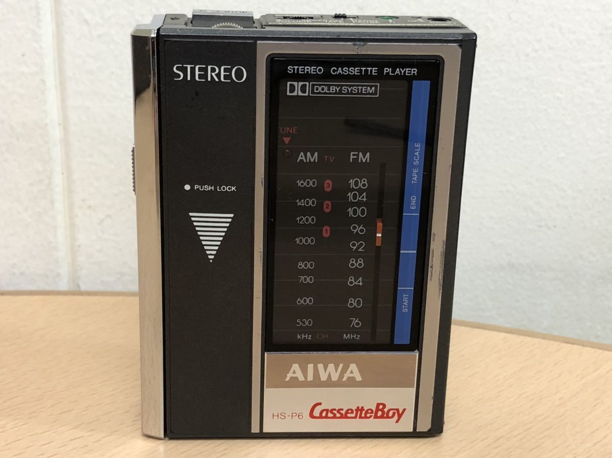 AIWA Cassette Boy HS-P6　チューナー付ジャンク 価格変更 AIWA Cassette Boy HS-P6 チューナー付ジャンク 価格変更 - メルカリ