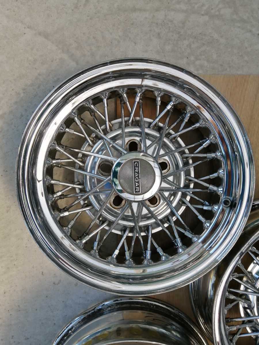 クレーガーワイヤーホイール 15インチ6JJ 12×1．25ナットと