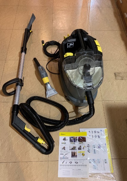 中古ケルヒャー 業務用カーペットリンスクリーナー PUZZI 8/1Cの落札