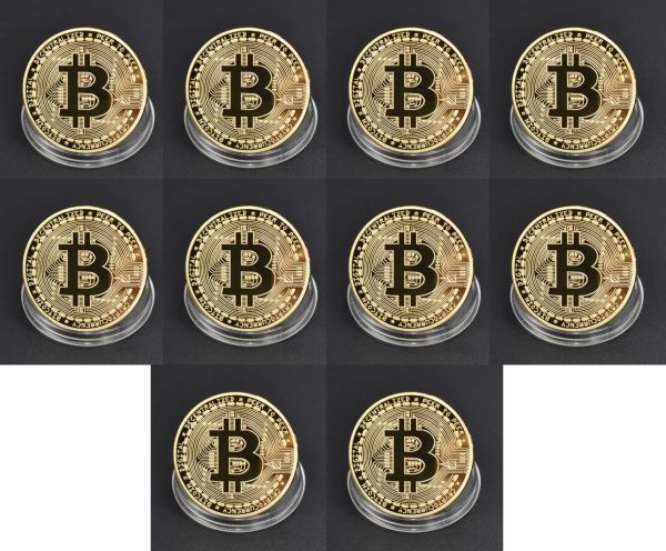 新品 S233 ビットコイン Bitcoin レプリカコイン 10枚セット 暗号資産好きな方へ 記念 ジョークグッズ ゴルフのマーカーなどにも の落札情報詳細 ヤフオク落札価格情報 オークフリー スマートフォン版