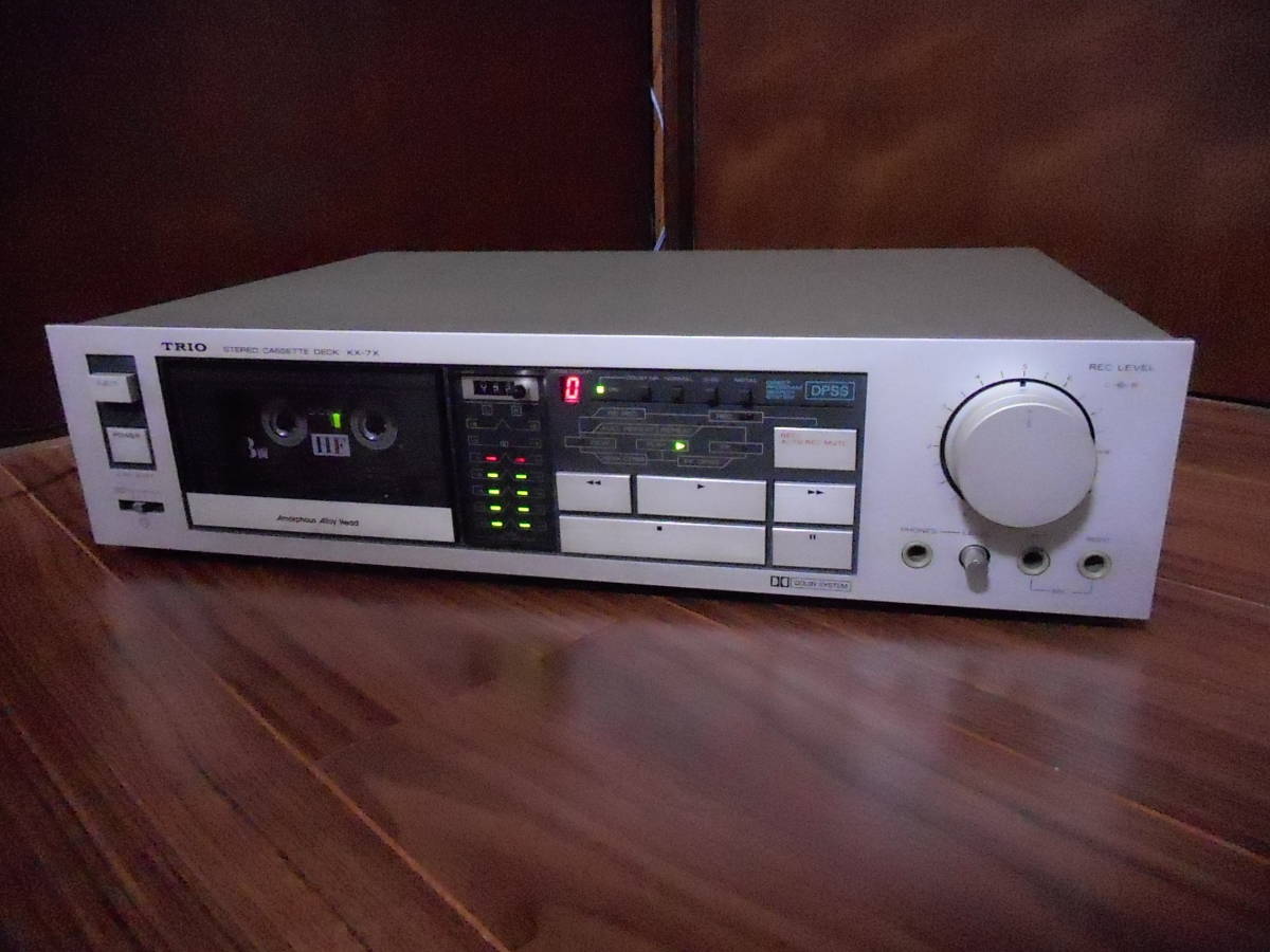 動作良好 TRIO KENWOOD トリオ ケンウッド KX-7X 美音 1981年発売の