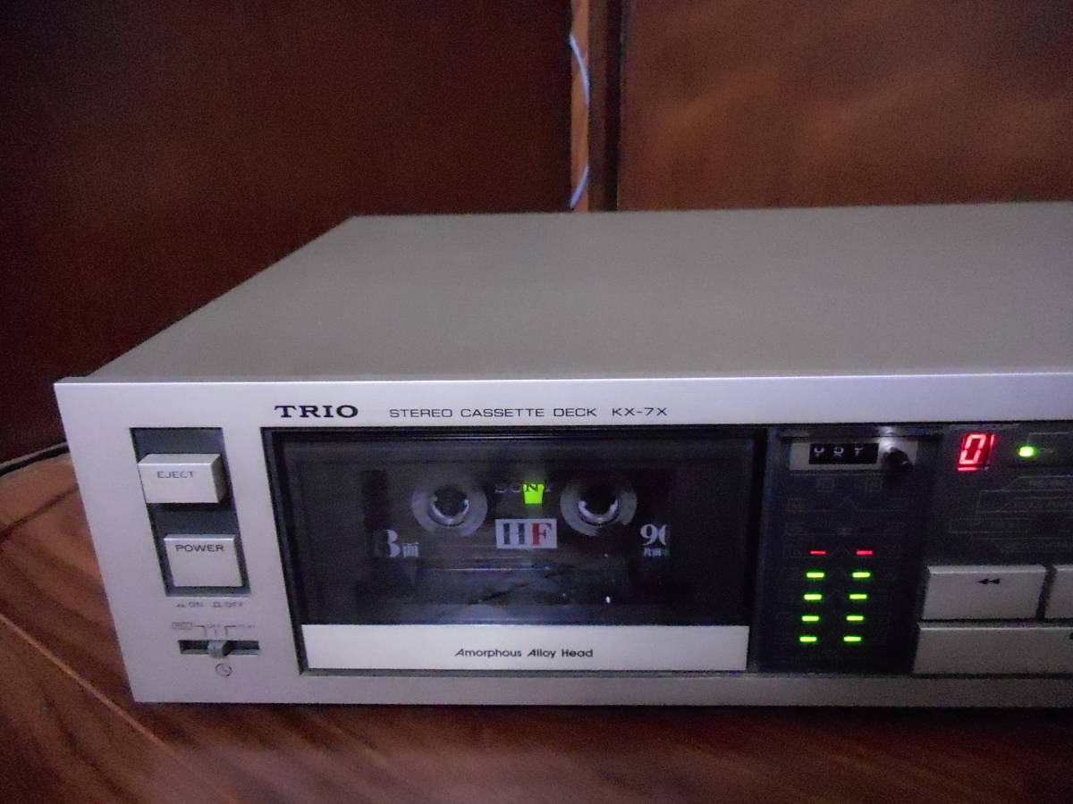 動作良好 TRIO KENWOOD トリオ ケンウッド KX-7X 美音 1981年発売の
