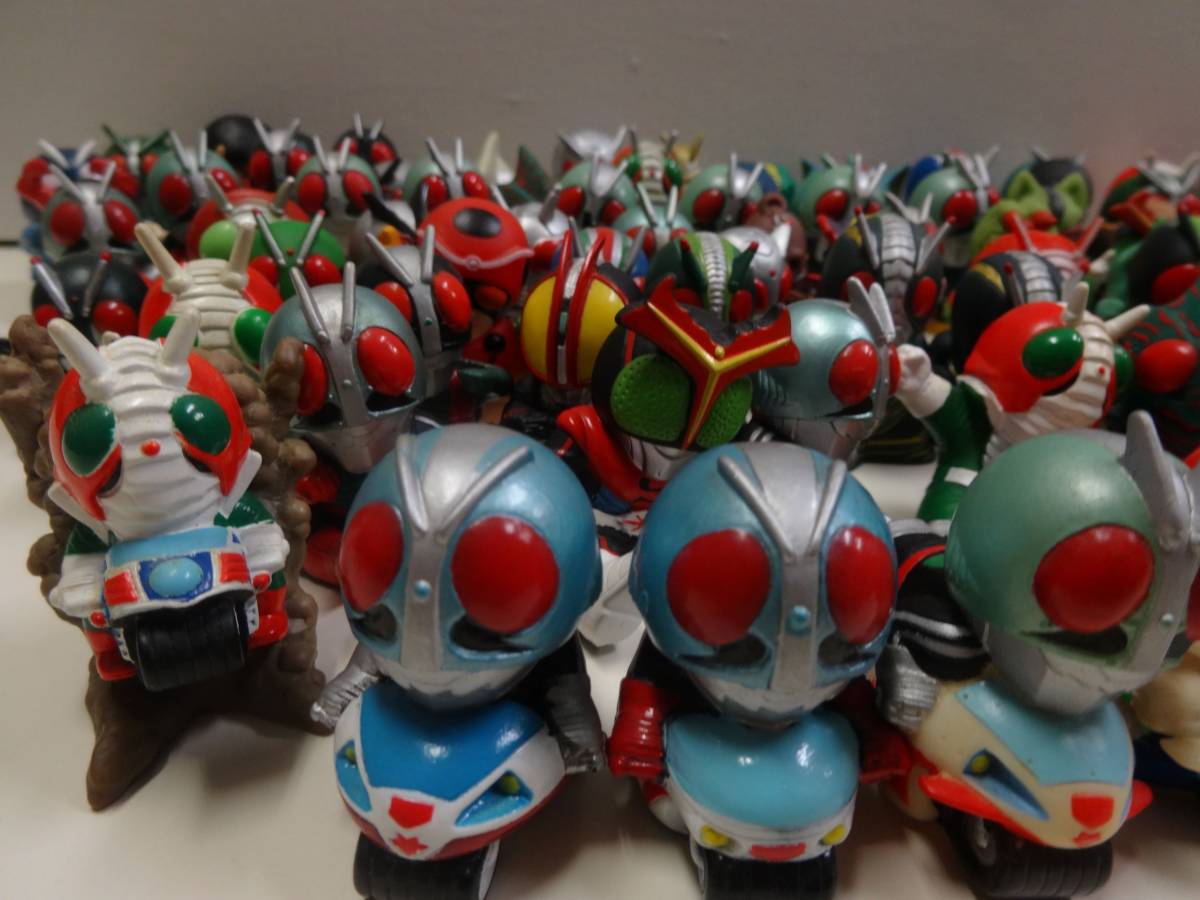 ソフビ 指人形 仮面ライダーJ 中古品 やい 仮面ライダーキッズ