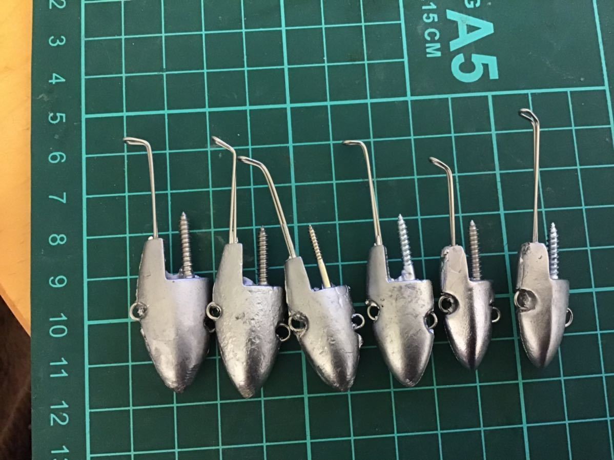 新品 バイブレーションジグヘッド6個セット推奨ワームコアマン アルカリシャッド デカカリシャッドvjー16やvjー28ではありません の落札情報詳細 ヤフオク落札価格情報 オークフリー スマートフォン版