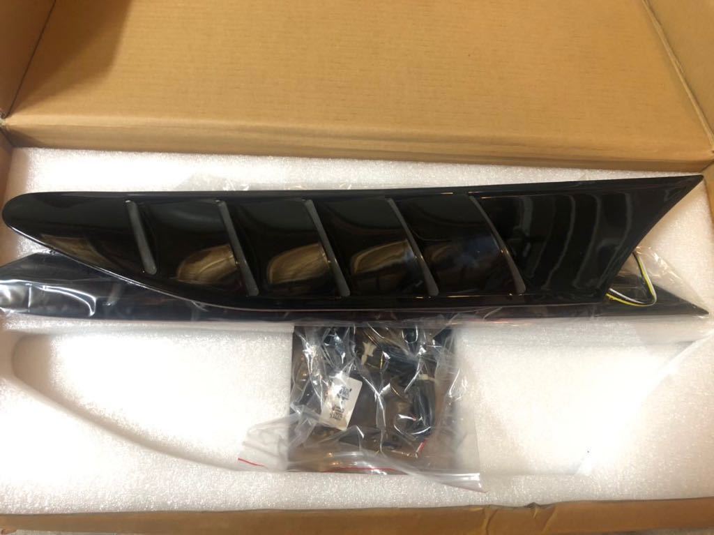 KevS RACING」 BRZ 86 フェンダーフィン 流れるウィンカー 新品】86