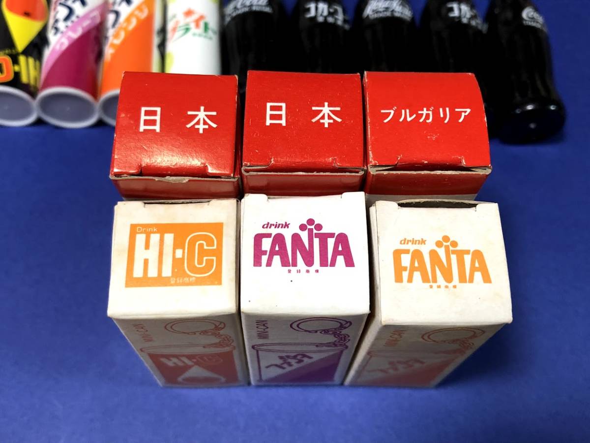 昭和レトロ コカコーラ スプライト HI-C ファンタ オレンジ グレープ