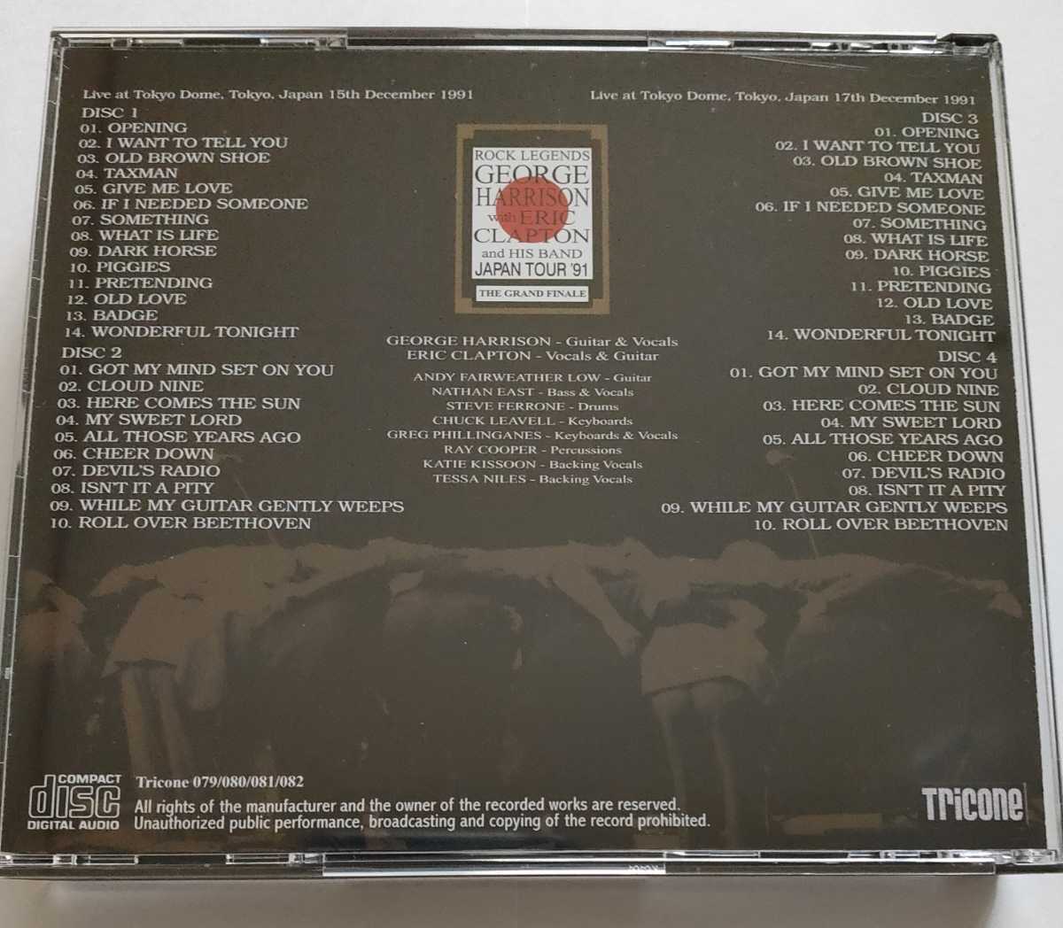 ERIC CLAPTON “GRAND FINALE” MID VALLEY 4CD｜ロック、ポップス