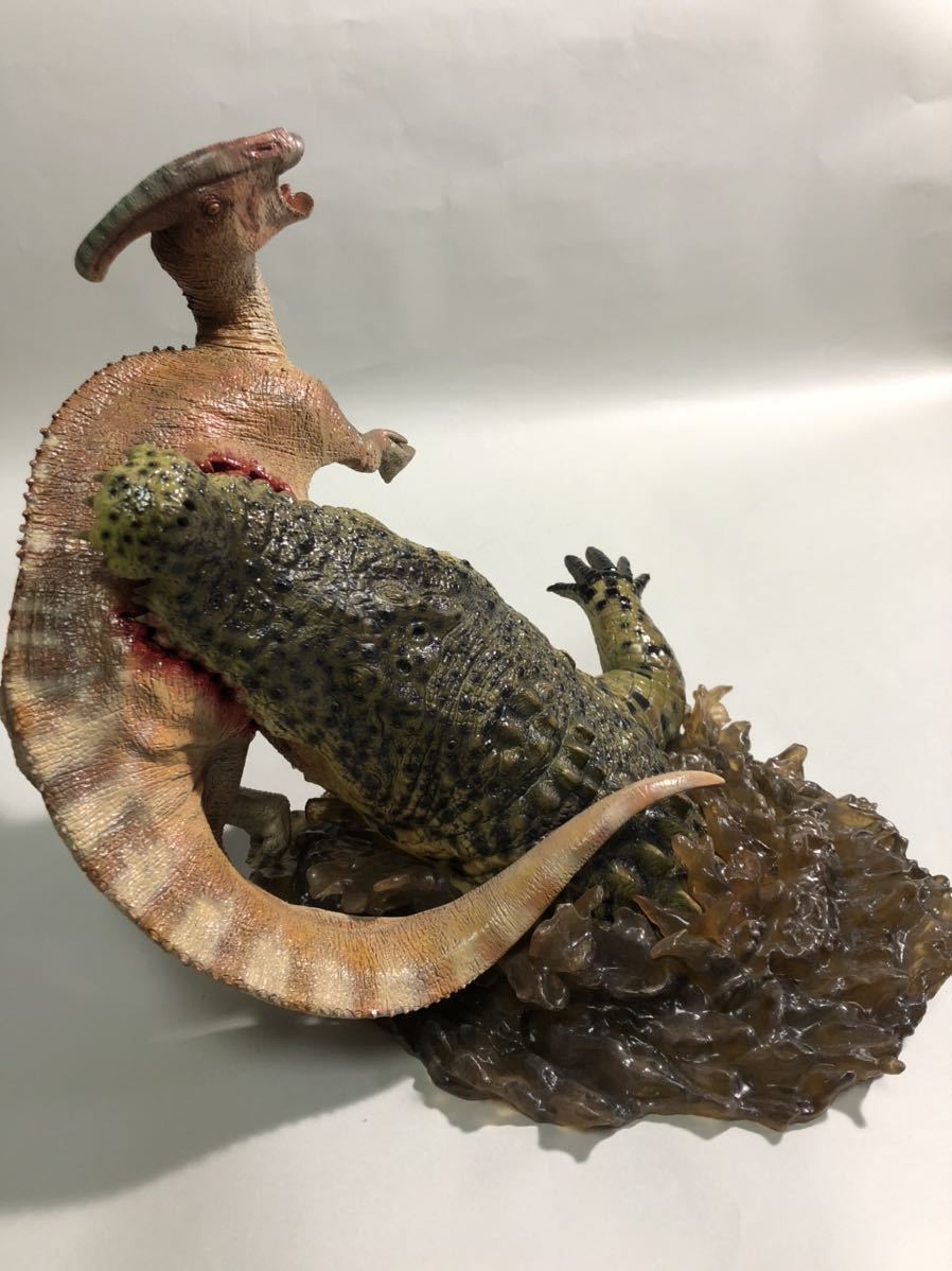 サイドショー ダイナソーリア ディノスクスvsパラサウロロフスの落札