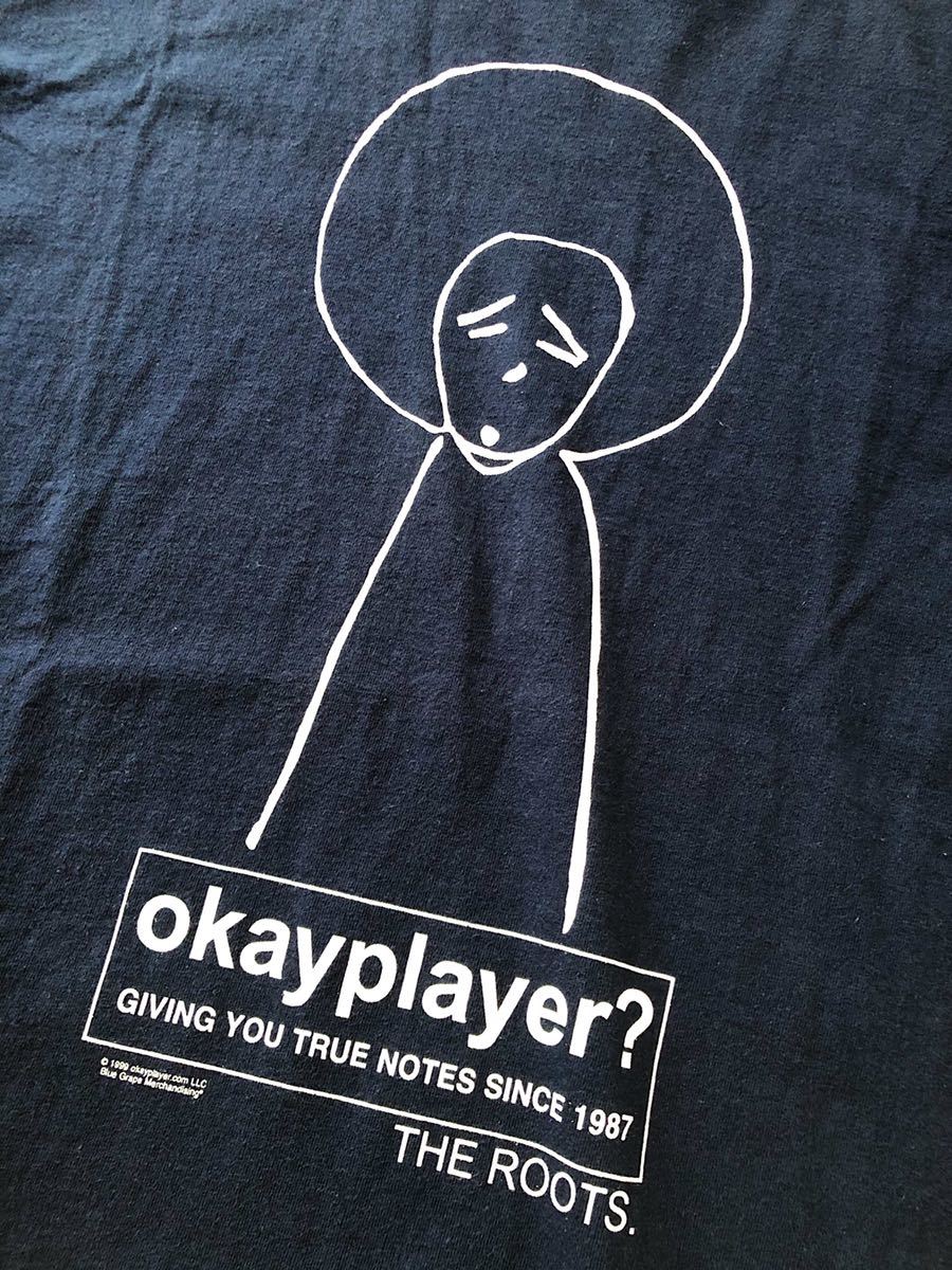 THE ROOTS OKAYPLAYER TOUR T SHIRTS XL POST JUNK / 00's OKAYPLAYER