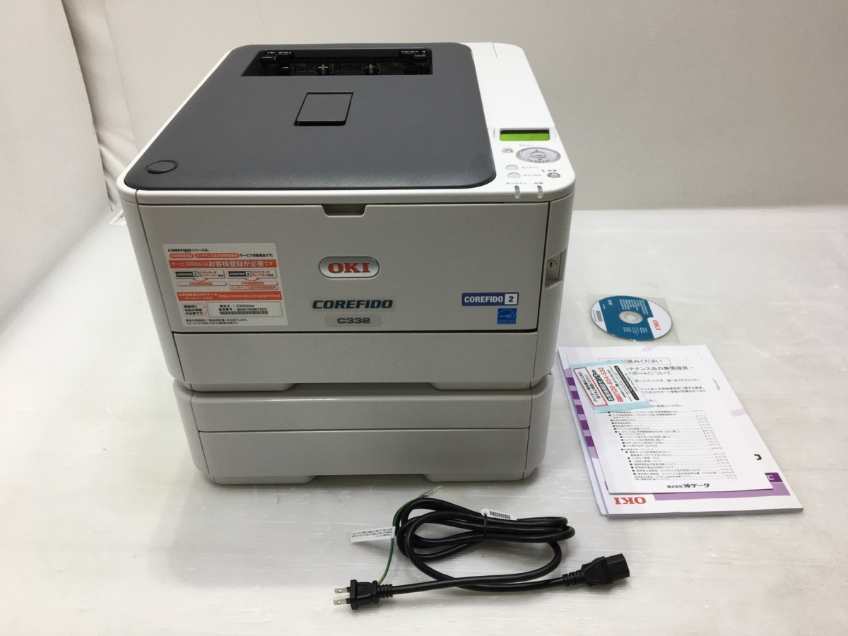 OKI C332dnw カラーLEDプリンター OKI C332 レーザープリンター