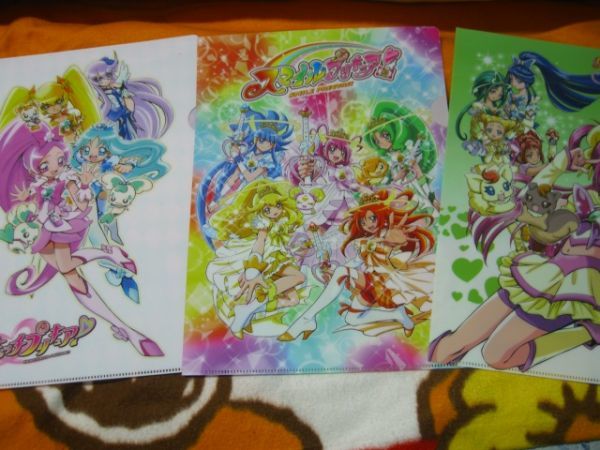 Yes プリキュア5 スマイルプリキュア ハートキャッチプリキュア 3枚組 クリアファイル プリキュアコレクション アニメイト3冊連動購入特典 の落札情報詳細 ヤフオク落札価格情報 オークフリー