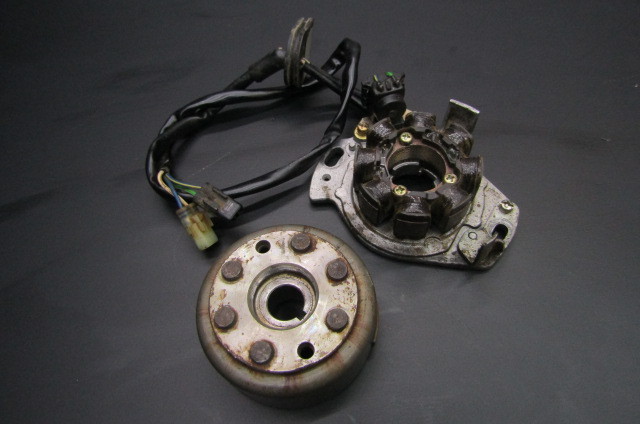 CR125R純正ジェネレーター、フライホイールセット！の落札情報詳細