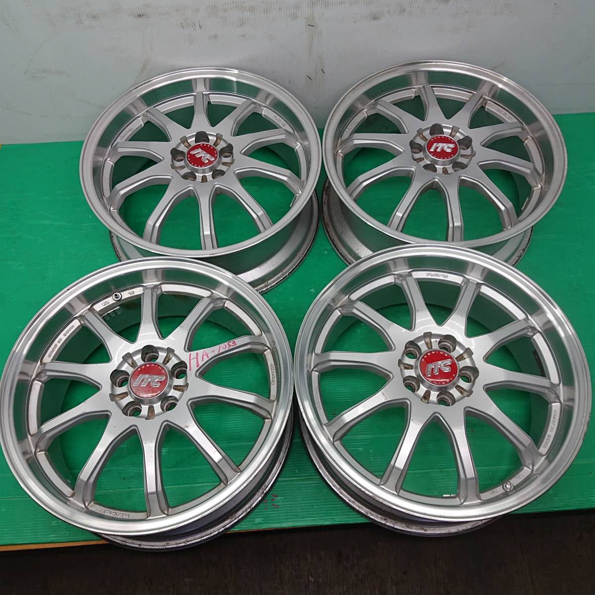 レイズCWP 17インチホイール4本セット（RAYS レイズ CWP ITC-ecort 17 