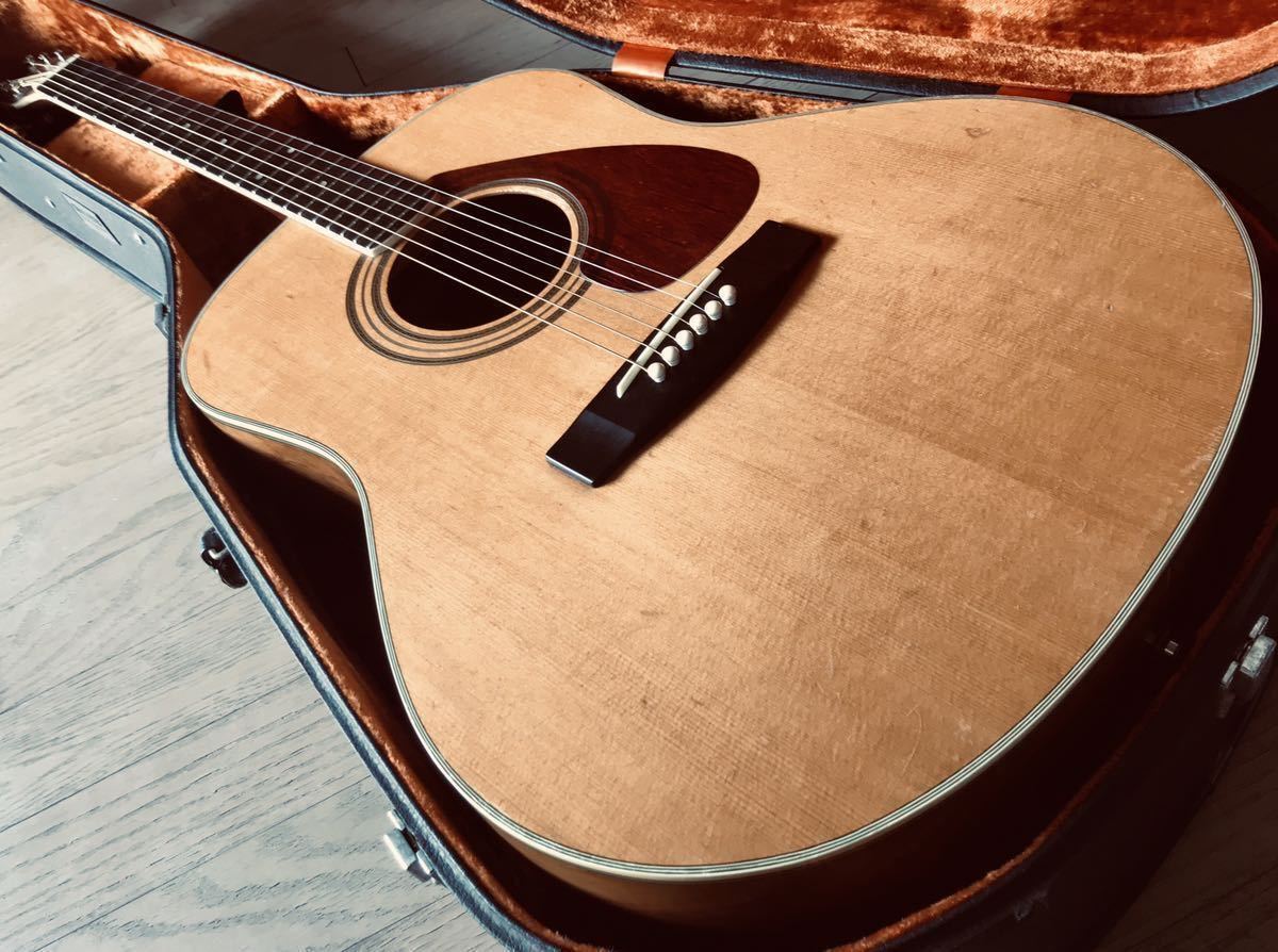 ヤマハFG-180赤ラベル！ロケット型純正ハードケース付き