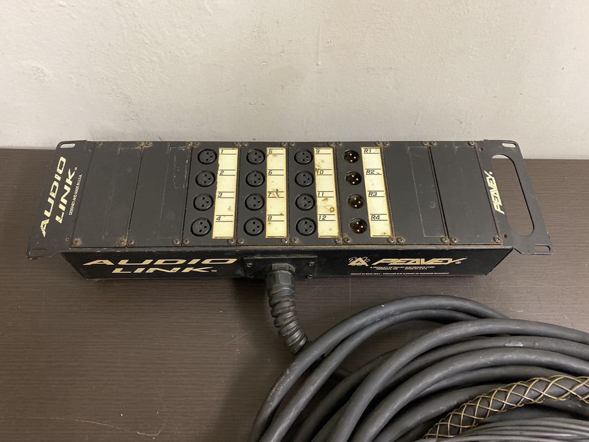 PEAVEY マルチケーブル 12/4 XLR 約30m AUDIO LINK ピーヴィー の落札