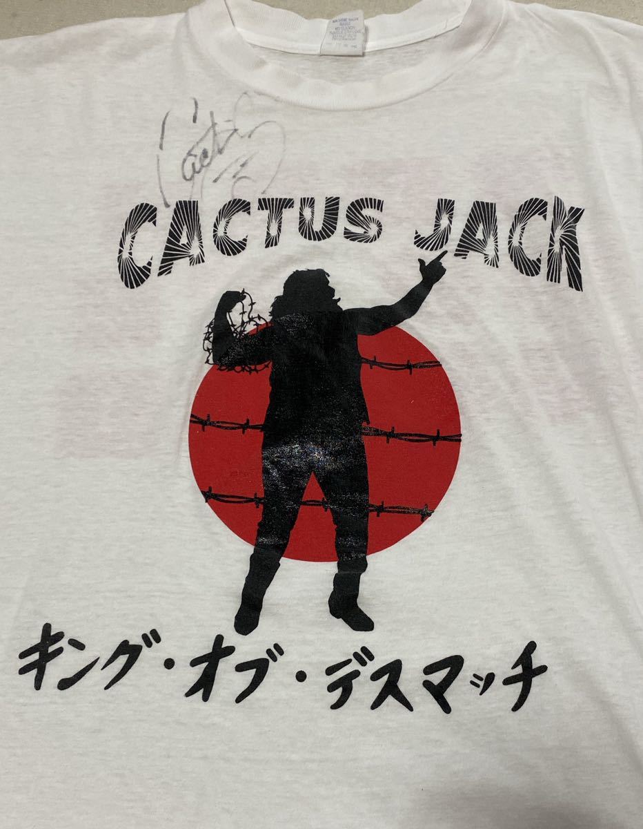 WWE】カクタス・ジャック（ミック・フォーリー）サイン入り