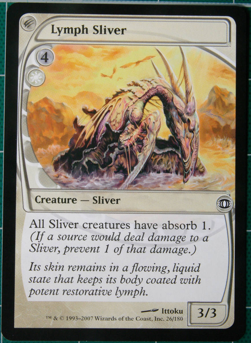 新品 Mtg マジック ザ ギャザリング 血清スリヴァー コモン 未来予知 英語版 1枚 同梱可 の落札情報詳細 ヤフオク落札価格情報 オークフリー スマートフォン版