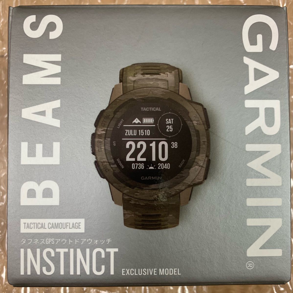 試着のみ Garmin Beams 別注 Instinct Tactical Camo アウトドア ウォッチ 保護フィルム ガーミン ビームス インスティンクト カモフラ の落札情報詳細 ヤフオク落札価格情報 オークフリー スマートフォン版