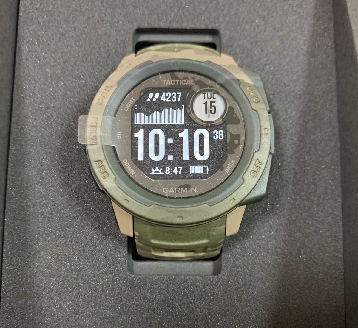 美品】ガーミン GARMIN INSTINCT BEAMS 限定カモフラージュ