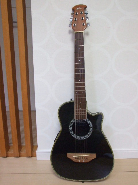 Applause by Ovation エレアコ　AE-28（ブラック） Applause E-Acoustic Guitar AB28-5S, Black Satin | .AP521.115