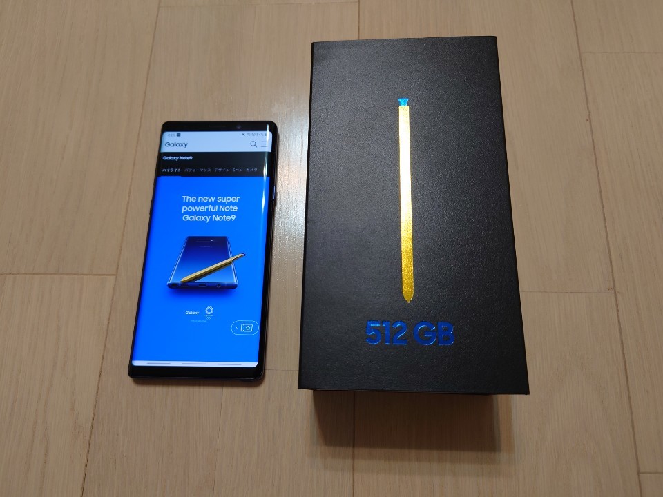 GalaxyNote 9 国際版　ブルー　シムフリー GalaxyNote 9 国際版 ブルー シムフリー GalaxyNote 9 国際版 ブルー