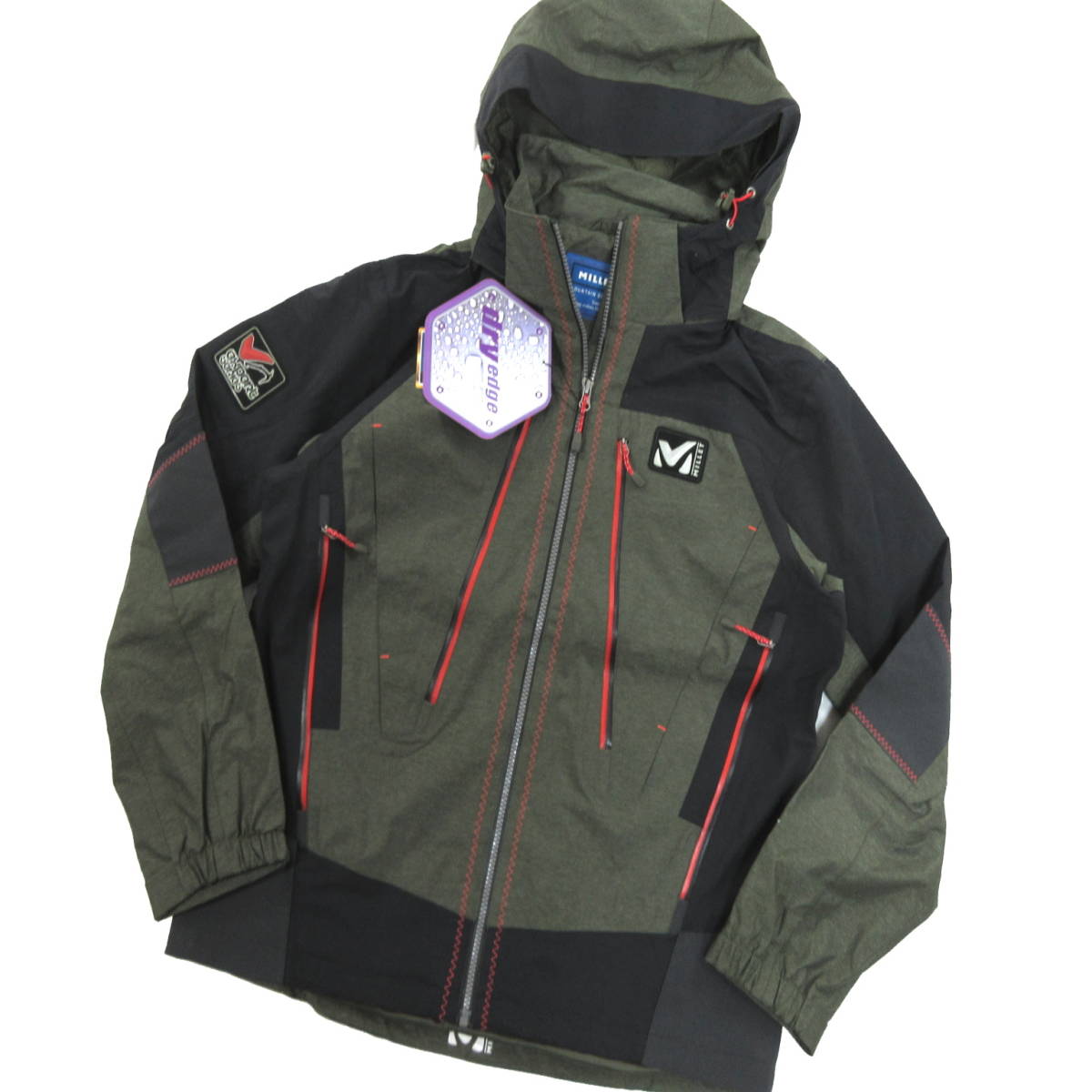 ミレー dry edge マウンテンパーカー XXL ミレー dry edge マウンテン