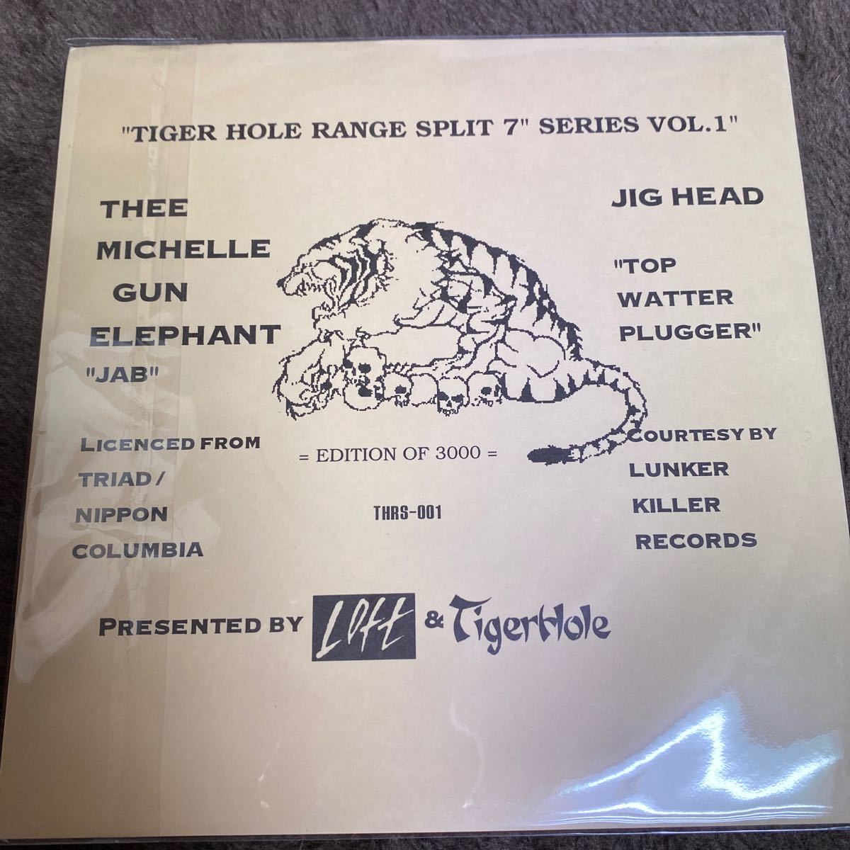 TIGER HOLE RANGEチバユウスケ TIGER HOLE RANGEチバユウスケ（3000枚限定盤 虎盤 thee