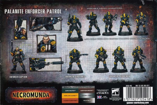 ネクロムンダ パラナイト エンフォージャー パトロール 300-45 Games Workshop 300-45 - Necromunda - Palanite Enforcer